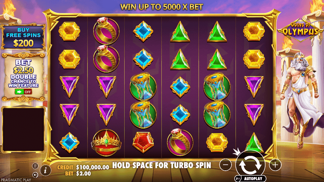 Gates Of Olympus (Pragmatic Play) Image 1